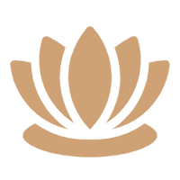 EYLUME heated eye mask wellness icon with a lotus flower representing balance, calm, and relief from digital fatigue.