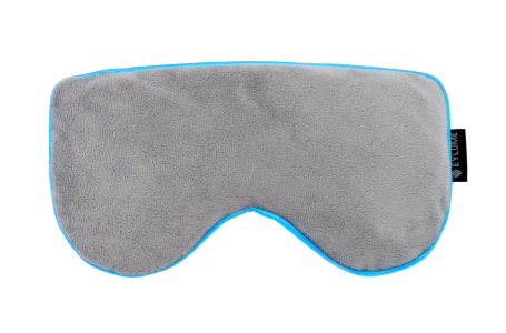 EYLUME Calm Heated Eye Mask comparison showing premium reusable design, moist heat, and luxury materials versus other masks