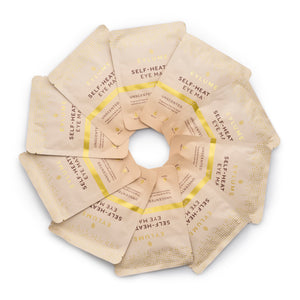 EYLUME Renew self heating eye mask unscented 10 pack of individually wrapped warming eye masks